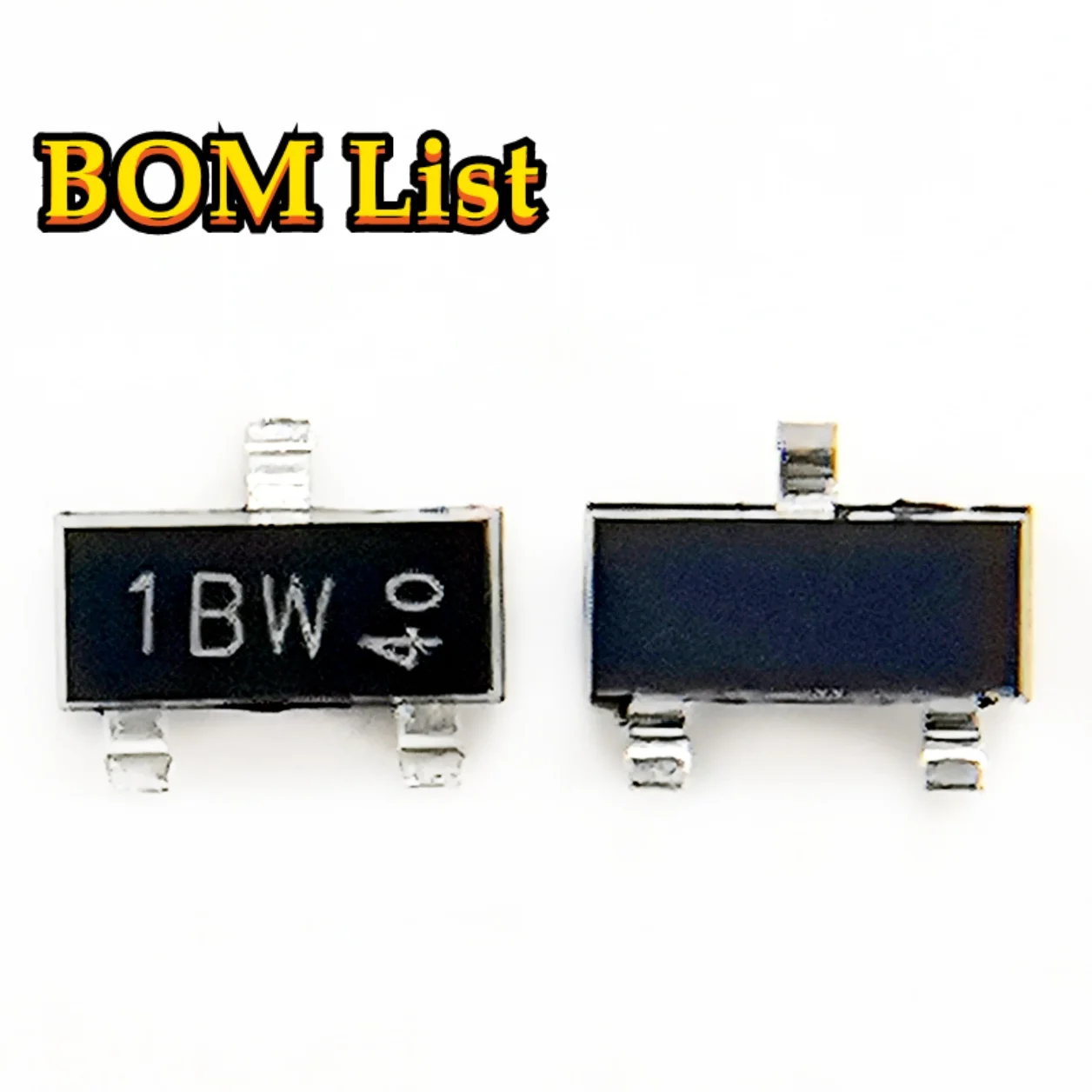 Transistor per uso generale NPN serie BC846x BC846B 65 V 100 mA