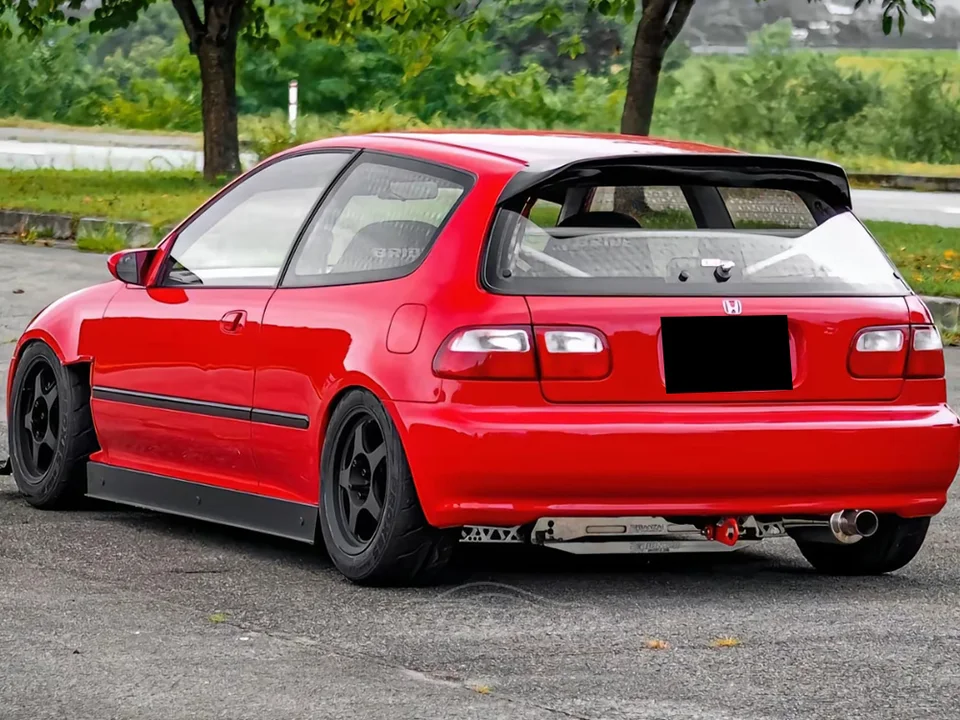 CIVIC EG6 純正 リアスポイラー 車 egシビック 純正リアスポイラー