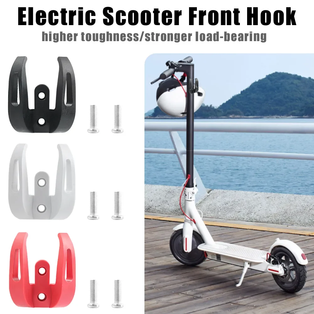Voorhaak Helm Dual Claw Zakken Grip voor Ninebot F20 F30 F40 F25 Elektrische Scooter KickScooter Grip Handvat Haak met Schroeven