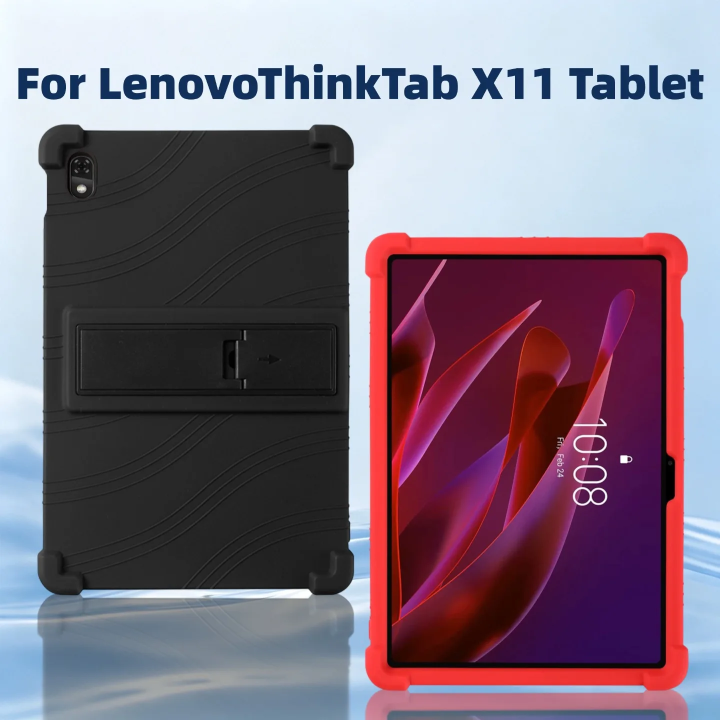 Противоударный чехол для планшета Lenovo ThinkTab X11, 10,95 дюйма, мягкий силиконовый защитный чехол-подставка для планшета ThinkTab X11