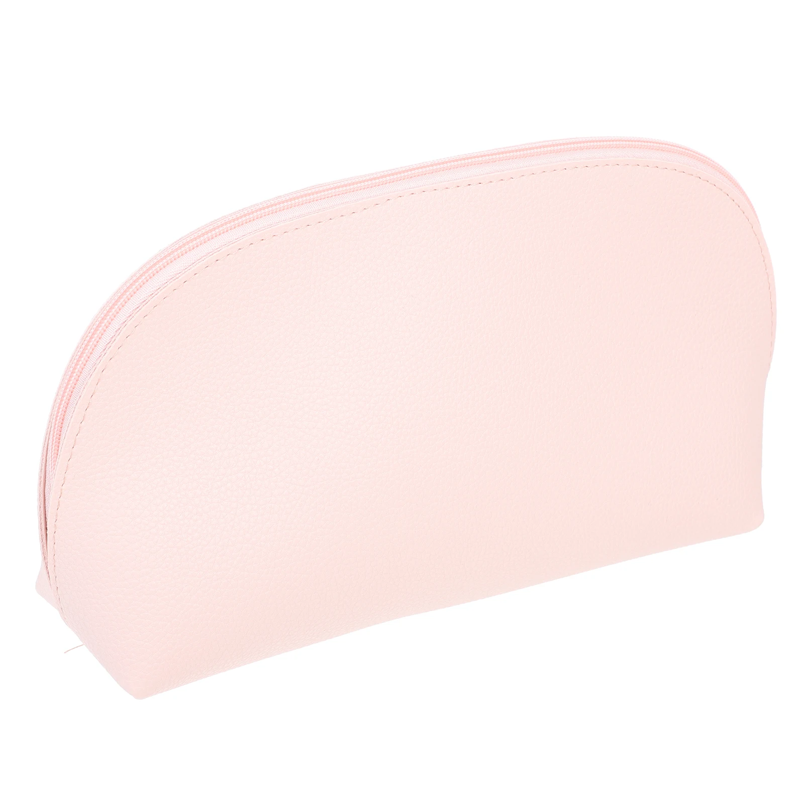 

Large Capacity Travel Makeup Bag Durable PU Toiletry Pouch Waterproof Organizer Pink for Women Girls Gym Camping Family