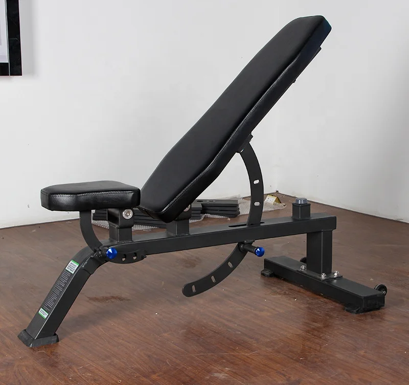مقعد الدمبل الداخلي التجاري لكمال الأجسام، مقعد رفع الأثقال، مقعد فائق قابل للتعديل لمركز اللياقة البدنية في صالة الألعاب الرياضية