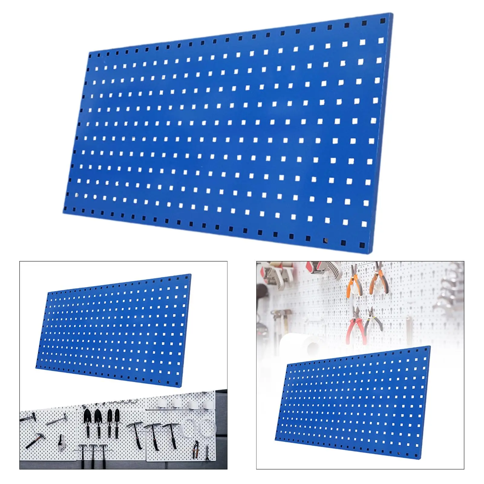 Wall Pegboard Organizer Pegboard Panels Tools Craft Organizer Metal Versatile Garage Organization 35\