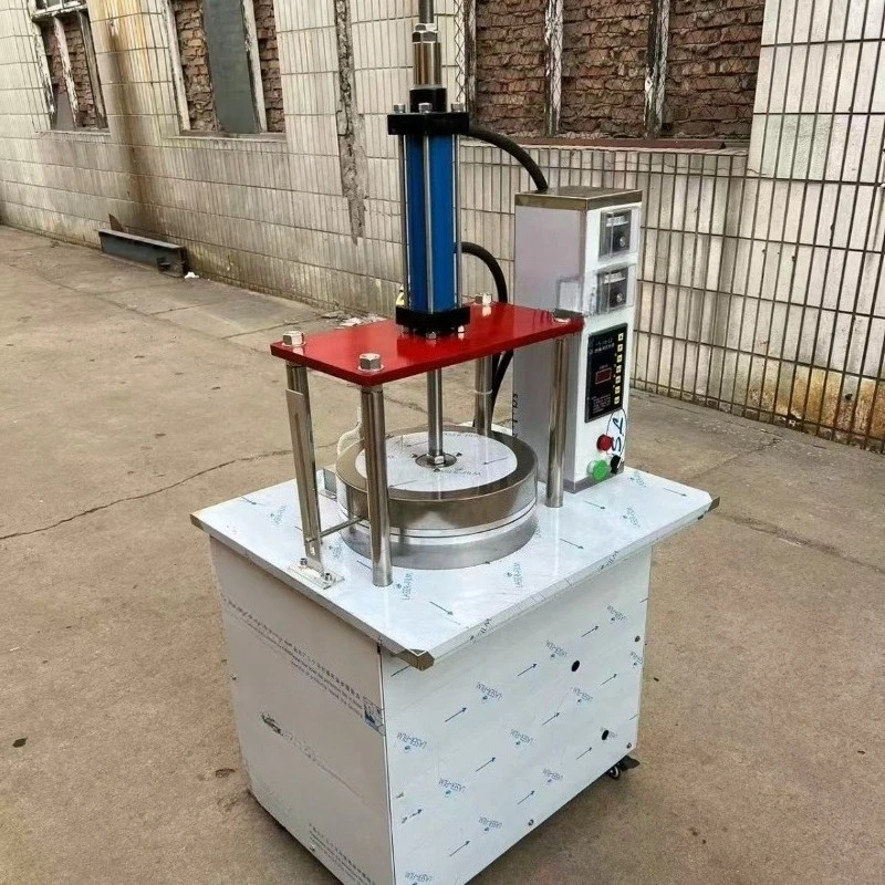 Automatic hydraulic cake press, self-cooking cake press, commercial pancake press