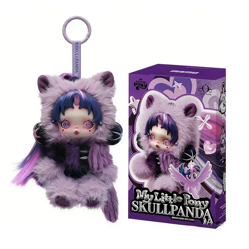 POP MART Minor Flaws Skullpanda My Little Pony Series Plush Pendant Doll Mystery Box Guess Bag Toys Perfect Gift for Girl view 6