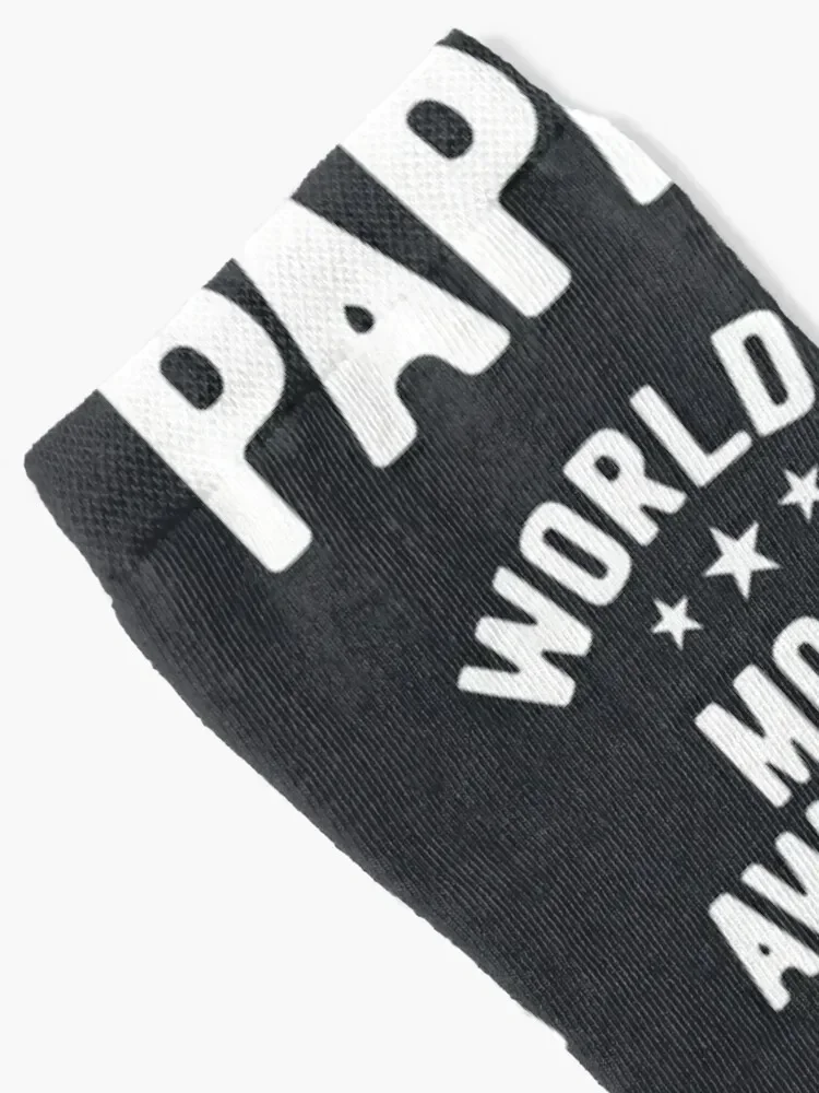 Mens World's Most Awesome Papa Father Gift Socks Crossfit christmas gifts cool Rugby Socks Men Women's
