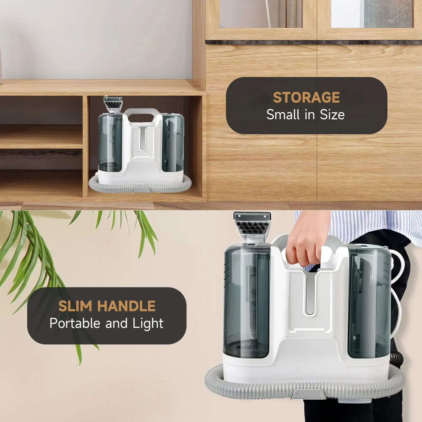 Household Vacuum Cleaner Wide Voltage Wired Multifunctional Jet Suction All-in-One Carpet Curtain Sofa Pet Hair Cleaning Machine