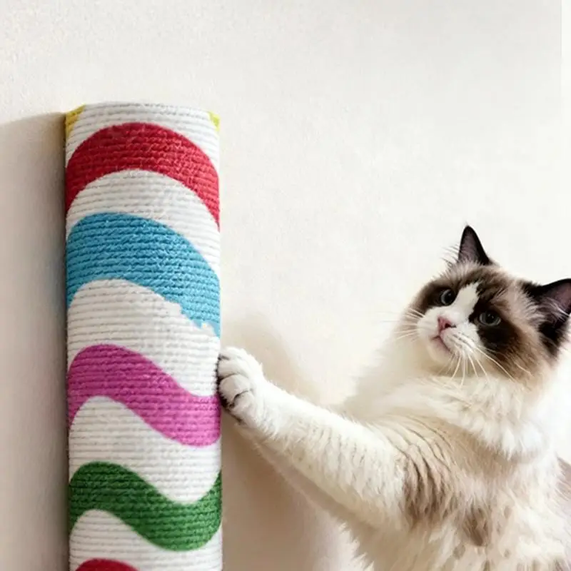 High Adhesion Cat Scratch Post Scratch Board Indoor Cats Claw Sharpening Toy Furniture Protector