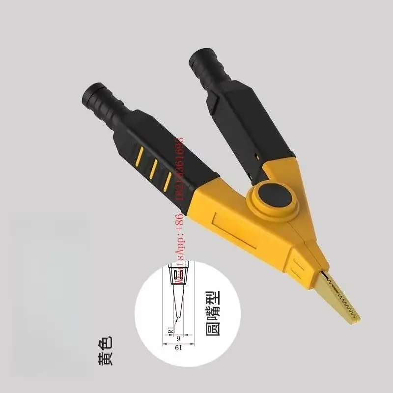 Store 2055   Kelvin 4-Wire Test Toothed Clip Resistor 4 End Measurement Alligator Clip 3108T