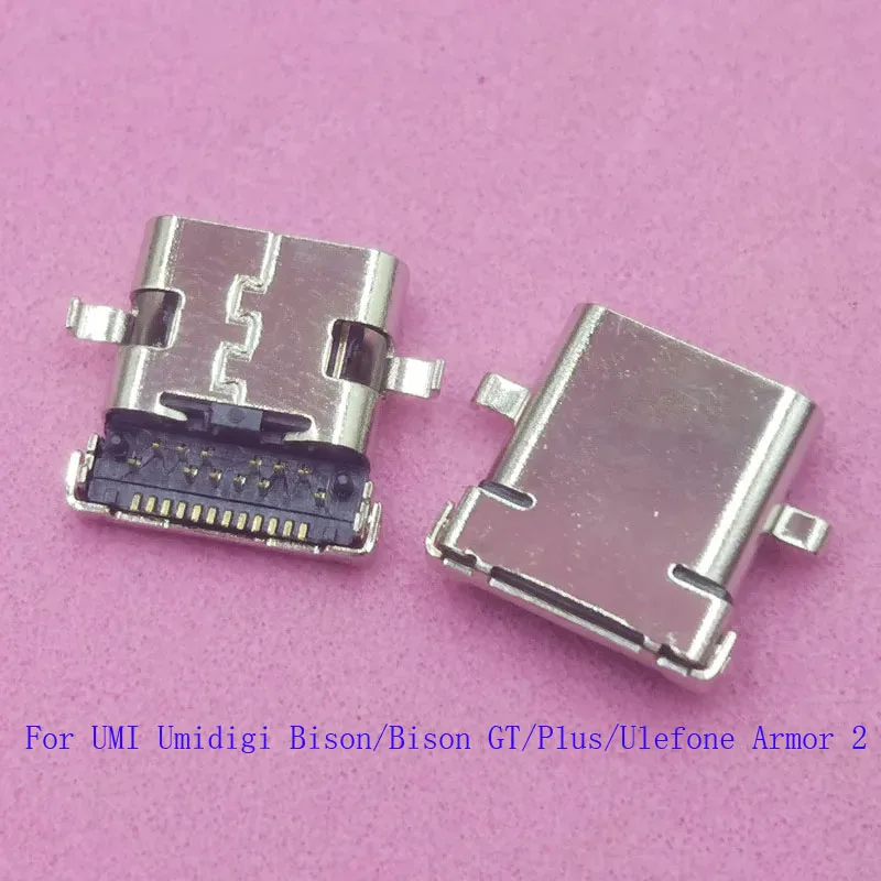 1-5Pcs Charging Dock Port USB Charger Connector Type C Plug Contact Jack For UMI Umidigi Bison GT Plus Ulefone Armor2 Armor 2