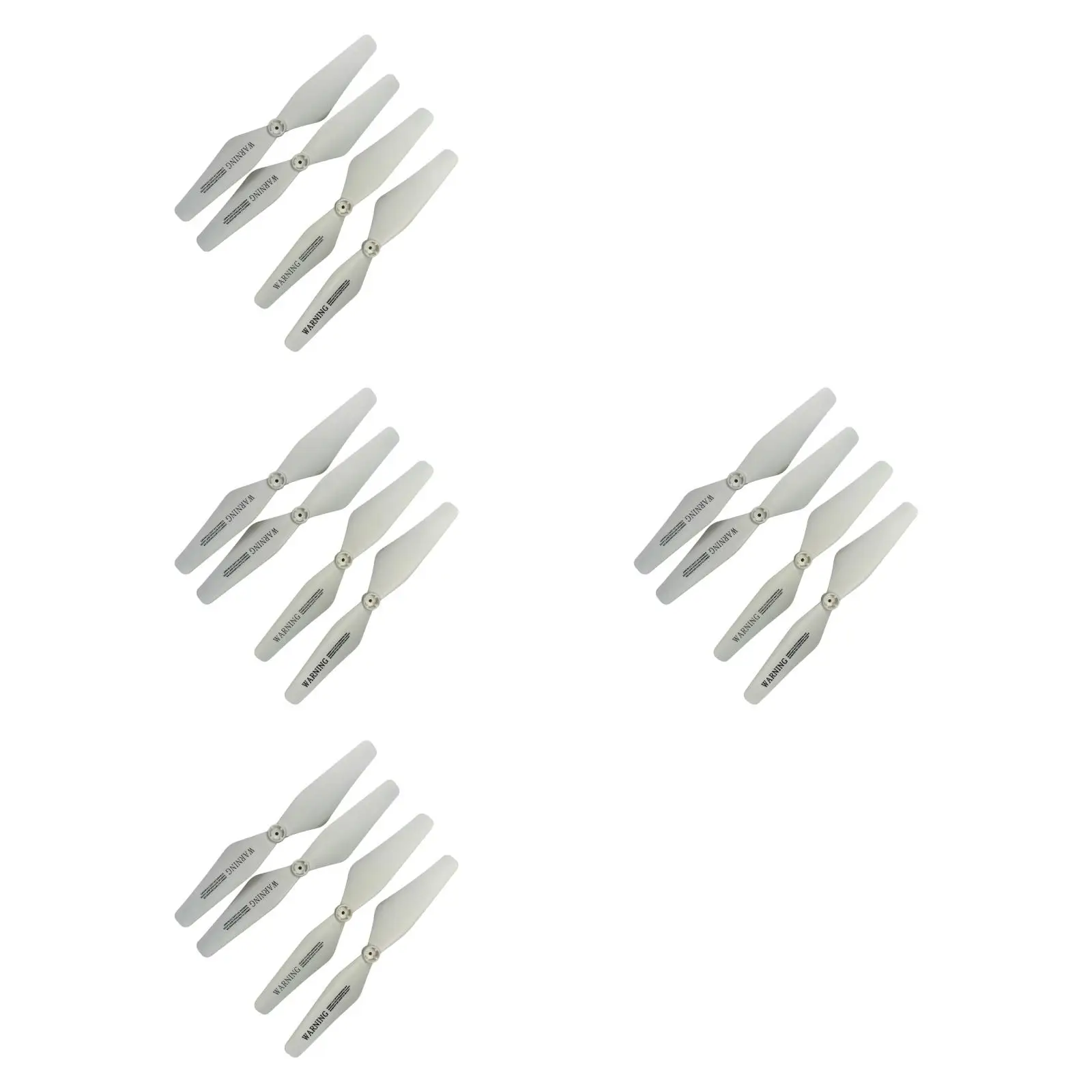 16 Pieces Aircraft Propellers Replacement Easy to Install Professional