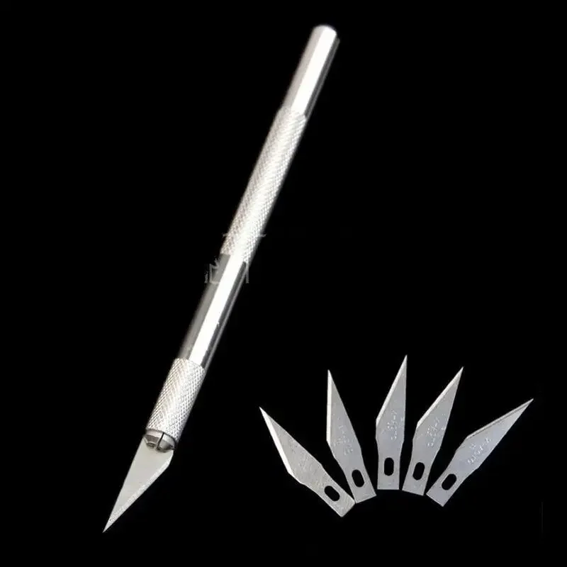 

1 Exacto Knife Style + 5 Blades Hobby Multi Tool Crafts Cutting