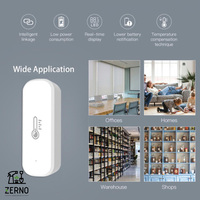 Tuya WiFi Zigbee Smart Temperature & Humidity Sensor, Smart Home Digital Thermo-Hygrometer