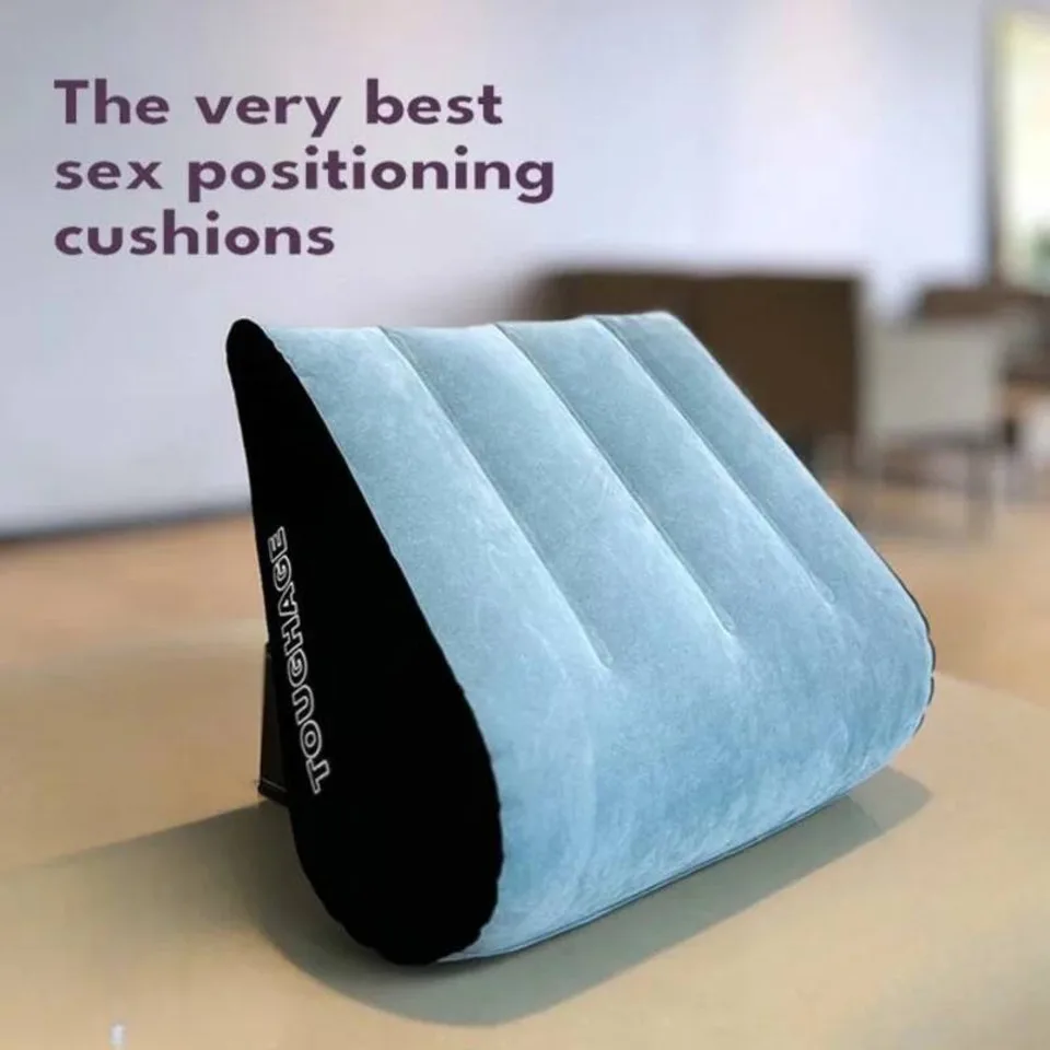 Inflatable Sex Aid Pillow Multi-position Love Support Cushion Comfortable Erotic Intimate Play Adult Toy For Couples view 2