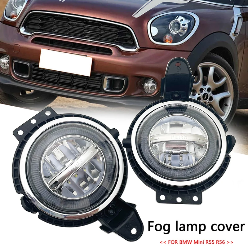 Fog Lights For BMW Mini R55 R56 R57 R58 R59 Clubvan Clubman Cooper Roadster Countryman one fog light LED halogen light