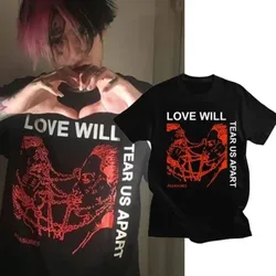 lil peep Tee women Y2K funny tshirt girl anime Japanese 2000s clothing t-shirt