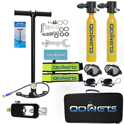 QDWETS0.5L Scuba Tank for 5-10 Minutes Underwater Breathing - DOT Certified Scuba Diving Equipment - Diving Air Tank,diving bott