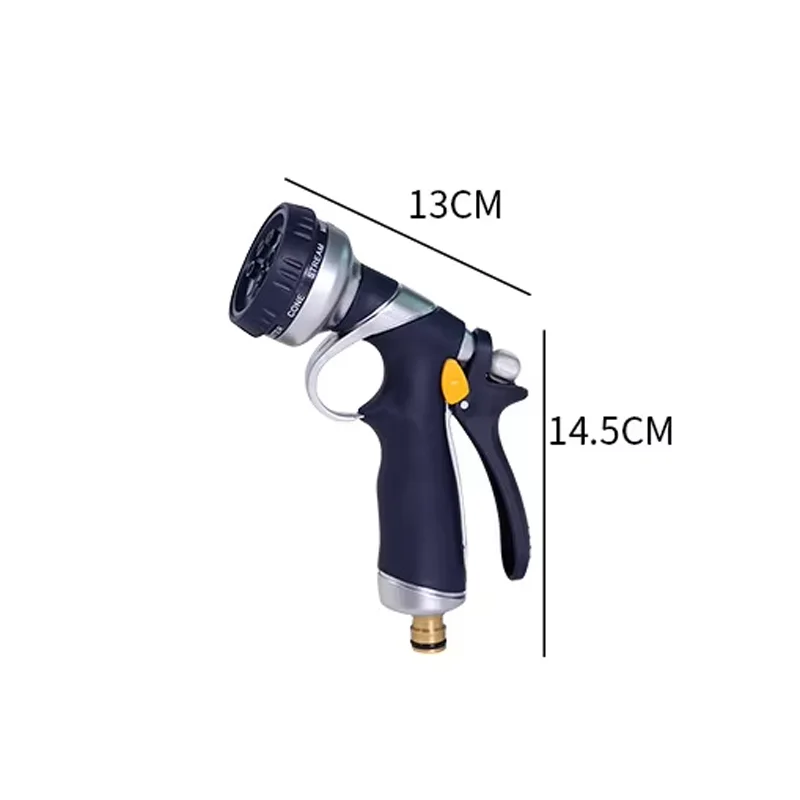 8 Styles High Pressure Water Gun Car Wash Garden Adjustable Nozzle Hose Watering Gun Lawn Hose Multifunction Irrigation Sprayer