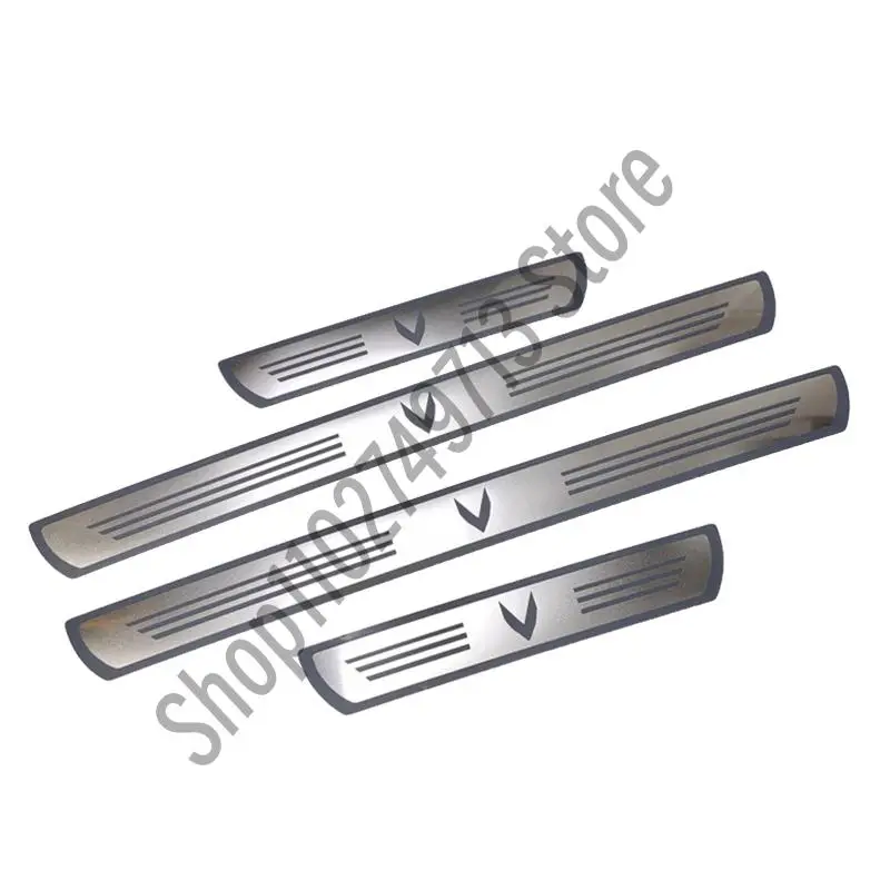 For Changan CS75 Plus CS95 CS35 Alsvin CS15 CS55 CX70 Door Sill Trim Stainless Welcome Kick Pedal Bar Protector Car Accessories