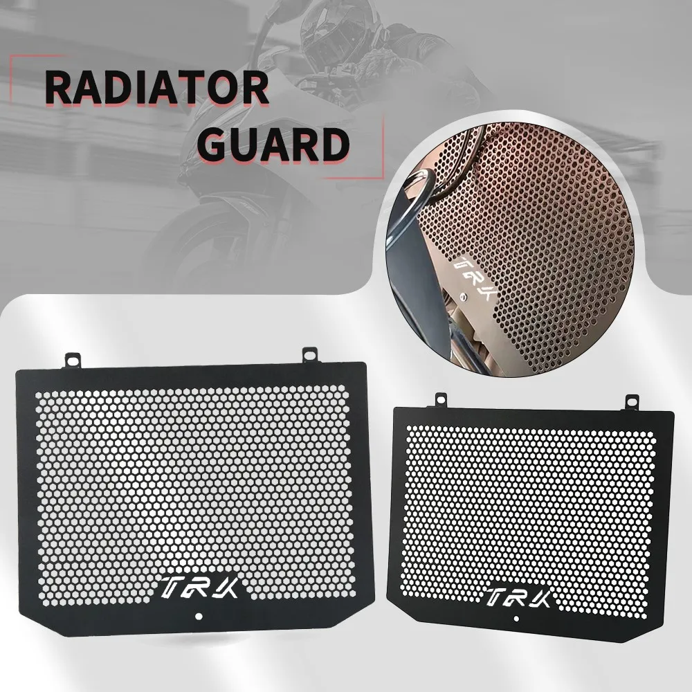 

2025 2024 For Benelli TRK552 TRK552X 2024-2026 Motorcycle CNC Radiator Grill Guard Cooler Cover Protection TRK 552 TRK552 X 2026