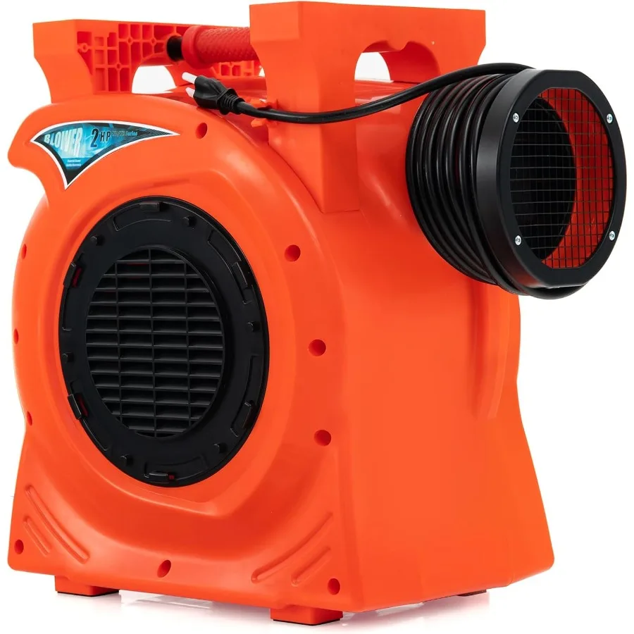 

Коммерческий воздуходувка 2HP/1500W Bounce House Blower со встроенной ручкой Высокопроизводительный насосный вентилятор для надувных бунков ID