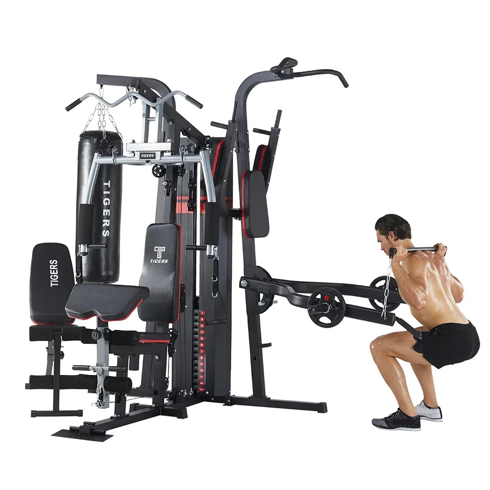 Home Multi Gym Fitness Equipment Comprehensive Training Large Combined Strength Workout Trainer Mutli Function Station