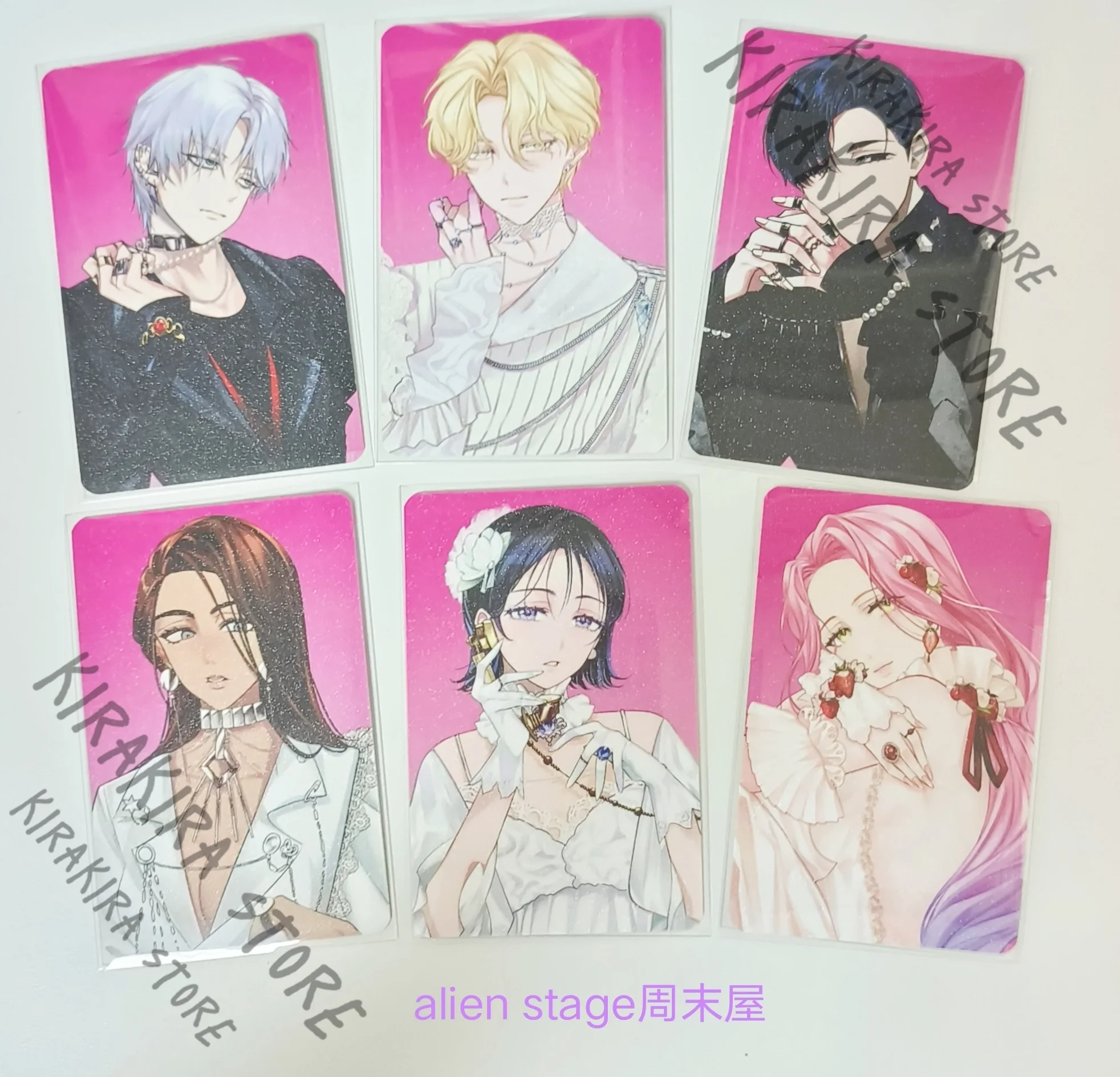 

Alien Stage Vietnamese Series Mizi Sua Hyuna Luka Cartoon Cosplay Card Present Collector's Edition Official Genuine Cards Gift