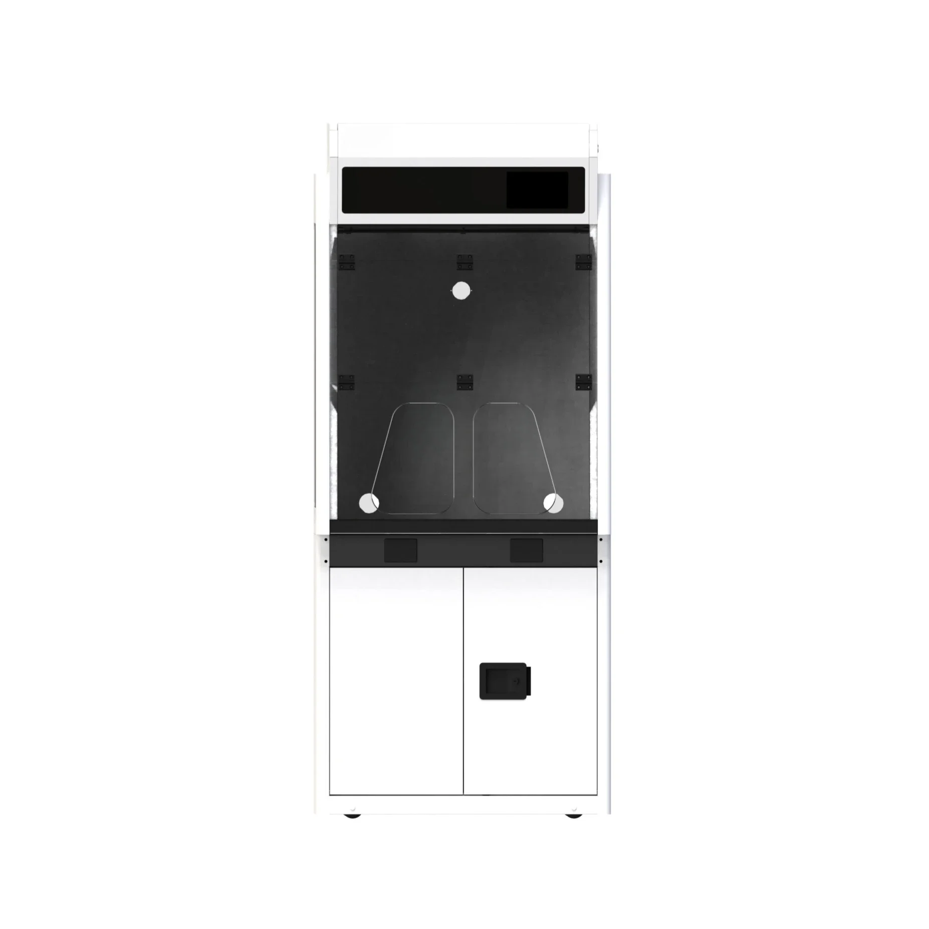 Chemical fume hood all-steel test bench ductless clean air fume hood gas filtration test cabinet