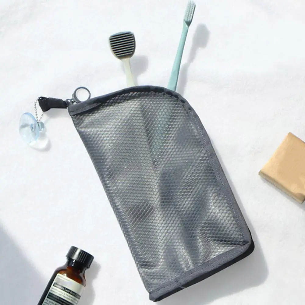 EVA-Mesh-Reise-Kosmetiktasche, aufstellbare Kosmetiktasche, tragbare, transparente Mesh-Make-up-Tasche mit Reißverschluss für den täglichen Gebrauch von Frauen – Detail 10