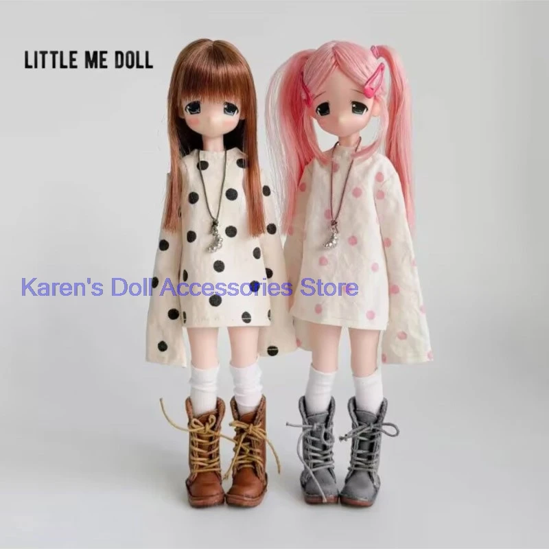 1pcs 2026 design Polka dots, long sleeve T-shirt Blythe/landoudou (Fit for Lulu,ymy24,Ob22,24,26,zone, Jenny)