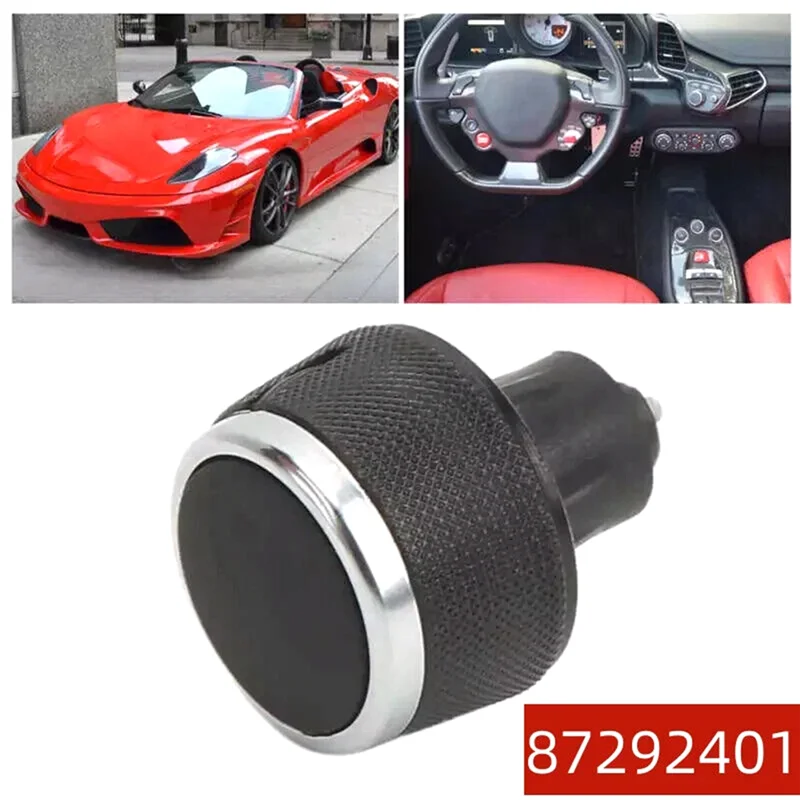 1Pcs A/C Control Switch Button Panel Knob for Ferrari 458 Italia Spider F12 872924011