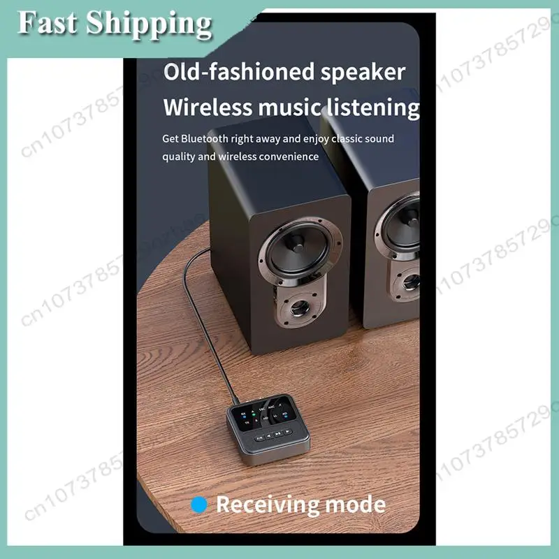 -A01R Trasmettitore audio Ricevitore 2In1 QCC 5.4 Adattatore Bluetooth Ricevitore audio Trasmettitore Trasmettitore audio per aereo 3.5MM