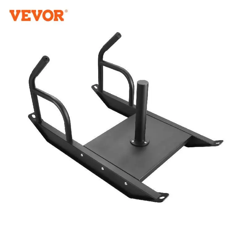 VEVOR Fitness Strength Training Sled with Handle Steel Power Sled Workout Equipment for Athletic Exercise Speed Improvement