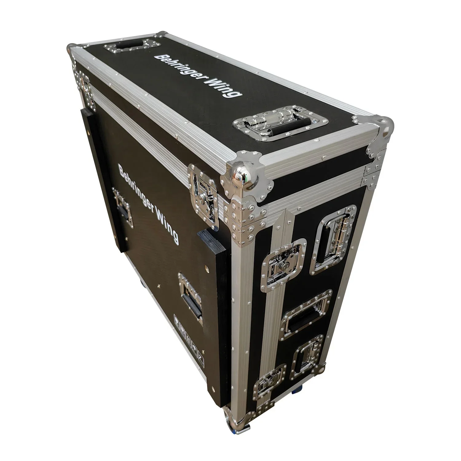 Customized Behringer Wing Flight Case Normal Version With Wheels Pa System Music Equipment Three-Open Flight Case Outdoor