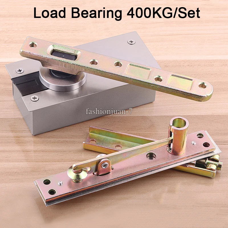 

Brand New 10Sets Heavy Duty Door Pivot Hinges 360 Degree Rotary Invisible Hidden Floor Spring Door Hinges Loading 400KG/Set