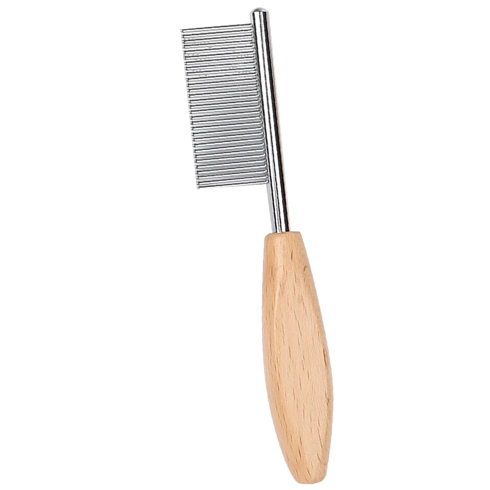 

Pet Comb Durable Metal Grooming Comb for Dogs Tangle Remover Shed Hair Brush Daily Use Practical Dog Hair Tool