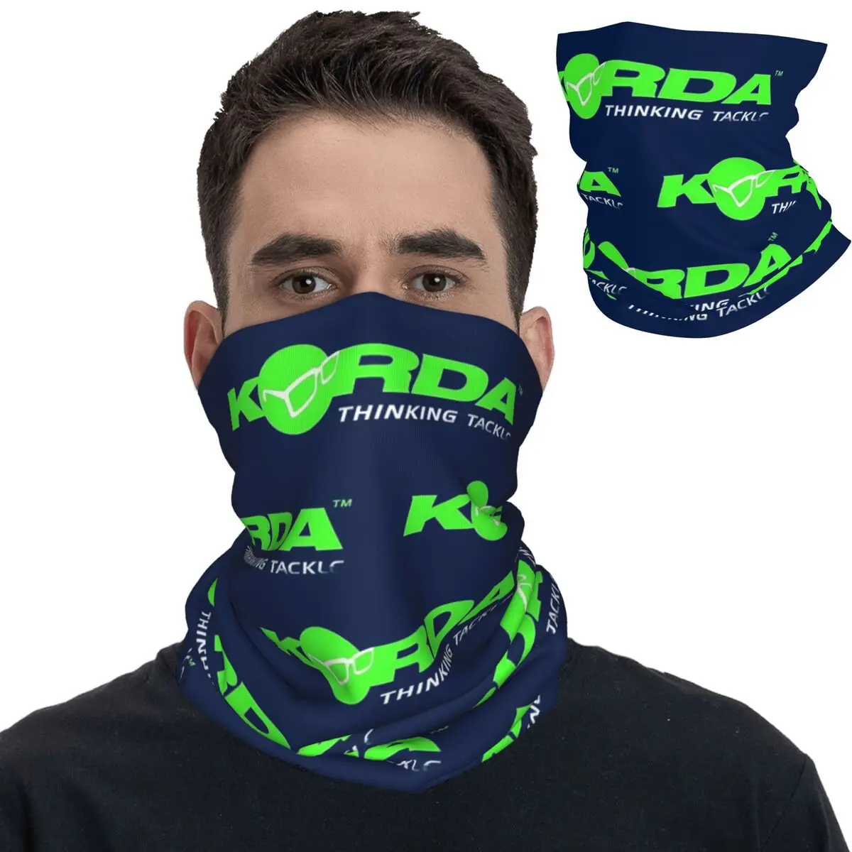 Korda-Pañuelo de pesca Punk Unisex, polaina de cuello, pez, carpa, pescador, máscara facial multifuncional, senderismo, Invierno