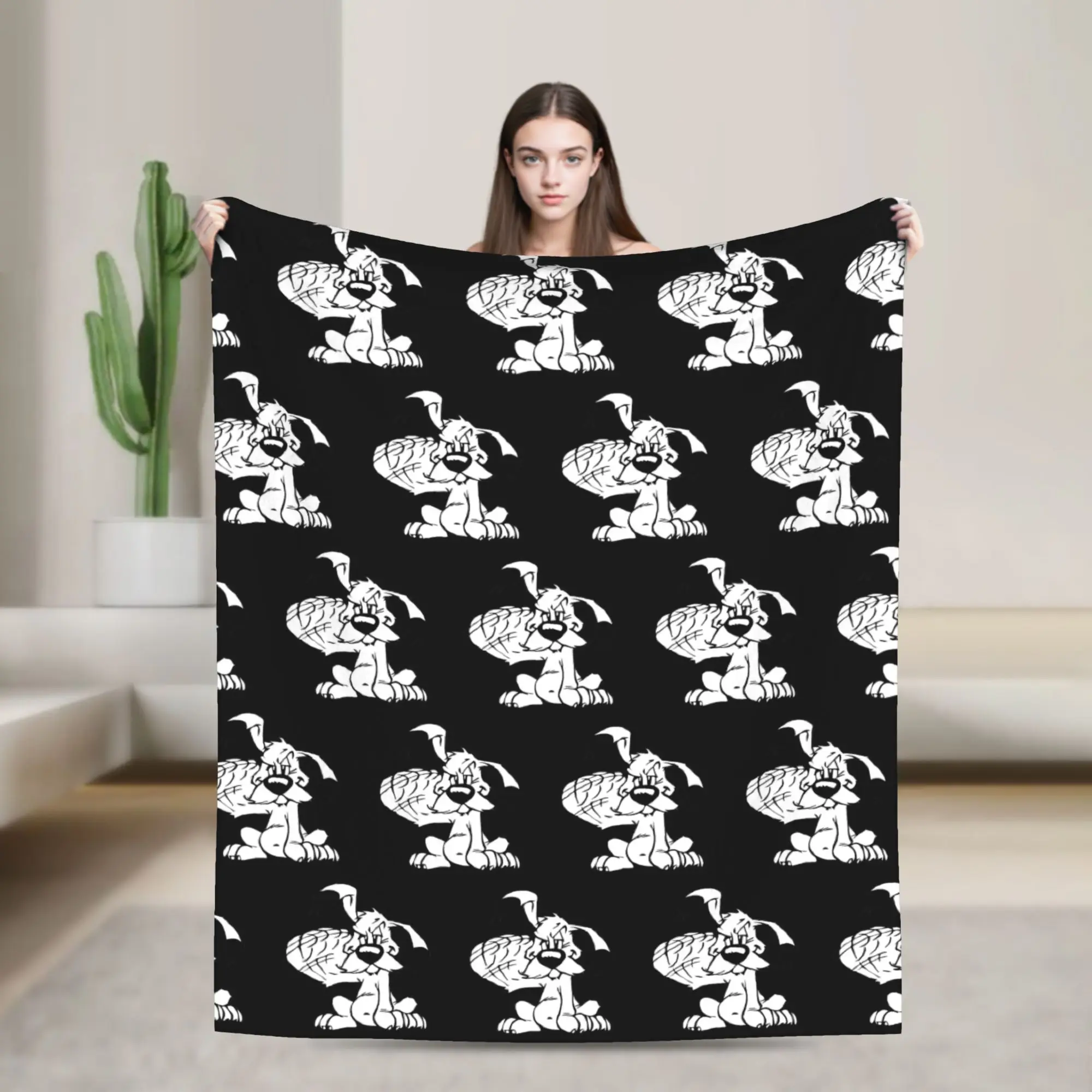 

Одеяла O-belixs и Dogmatix A-sterixs, флисовые весенне-осенние многофункциональные мягкие одеяла в стиле аниме для постельного белья, автомобильный ковер