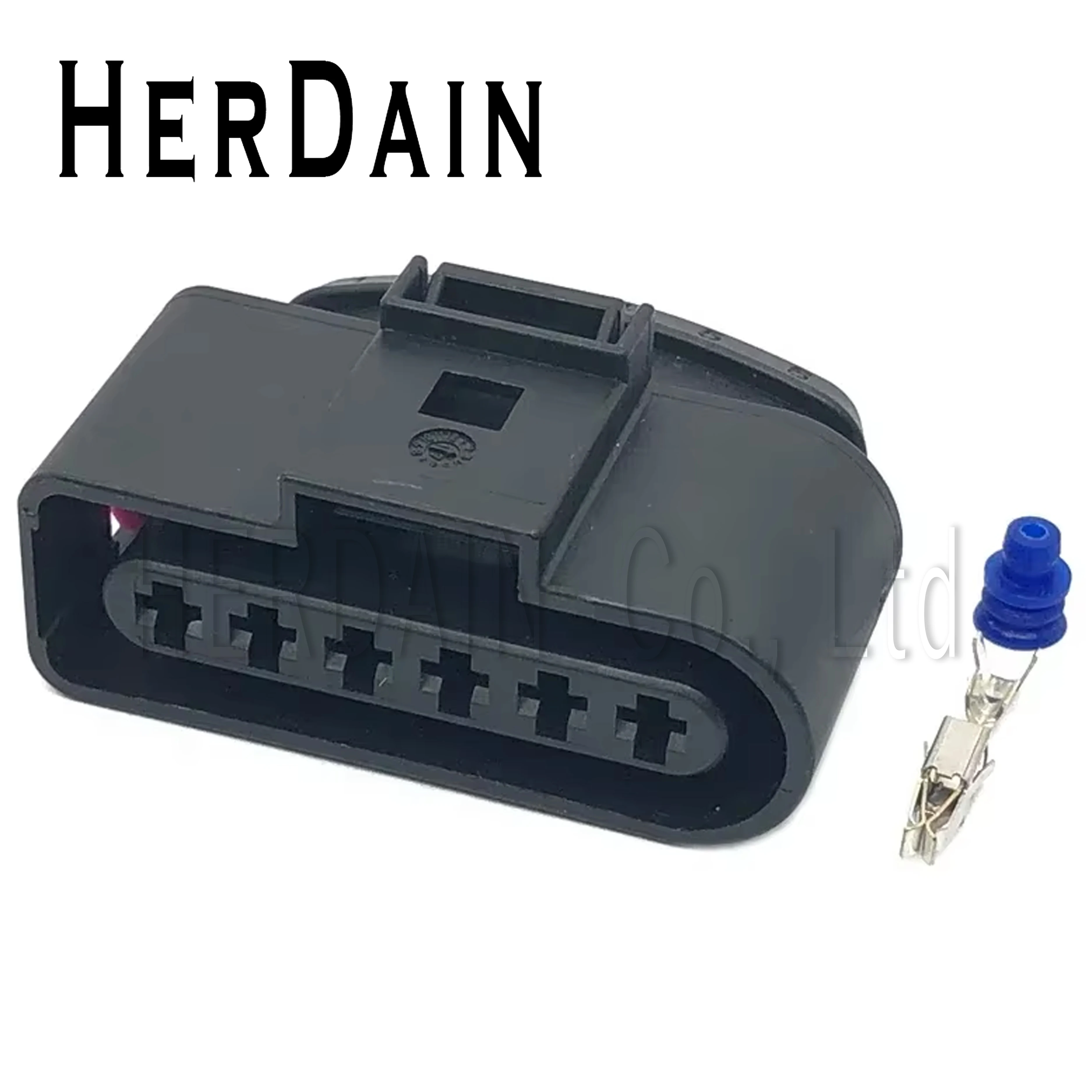 

1 Set 6 Pin Waterproof Cable Electrical Pump Connector Car Ignition Coil Wire Harness Female Socket Plug for VW Audi 1J0973726