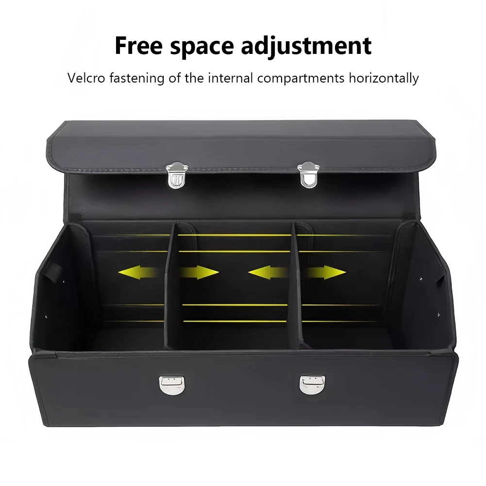 

Auto Multiues Tools Storage Box Large Capacity Folding Auto Organizer Box Waterproof Car Trunk Organizer Box Car Accessories