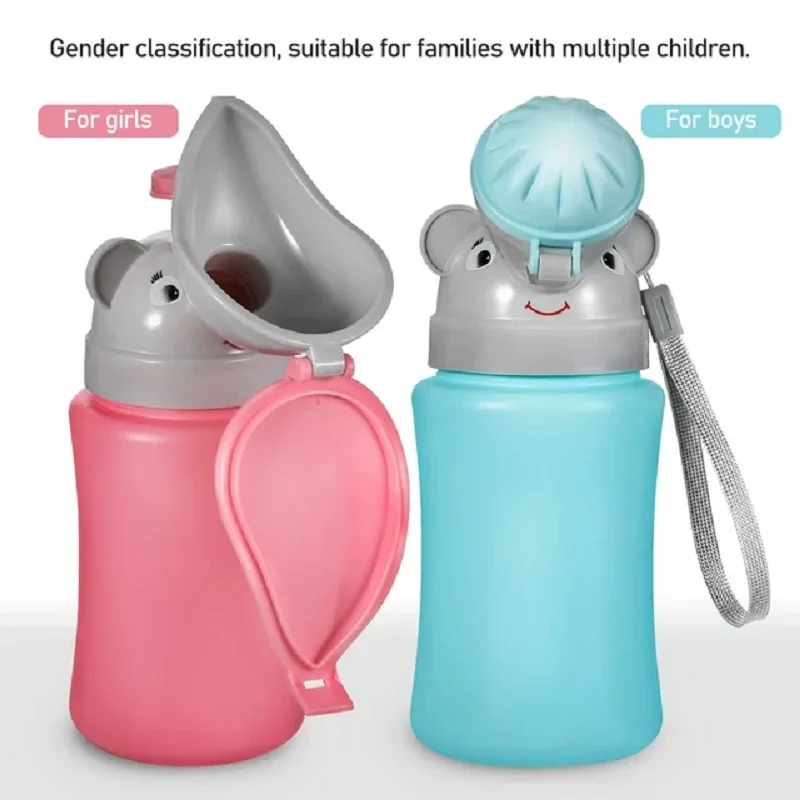 Portable Baby Child Potty Urinal Emergency Toilet for Camping Car Travel and Kid Potty Pee Training Hygienic for Boys Girls