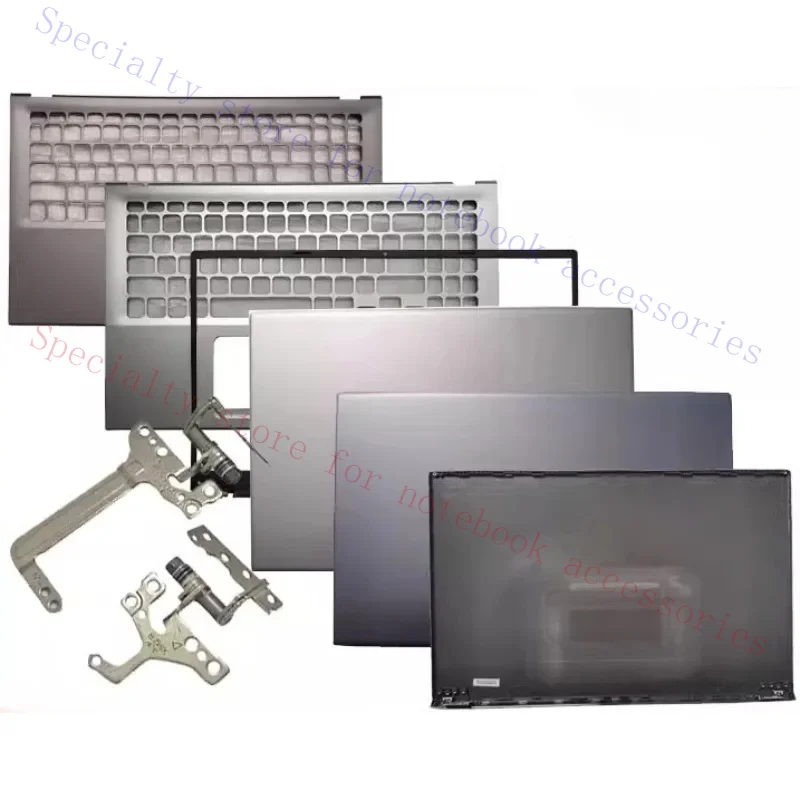 New Shells for Asus Vivobook F512 A512 X512J R564D V5000F V5000D V5000J LCD Back Cover Front Bezel Hinges Topcases Bottom Shell