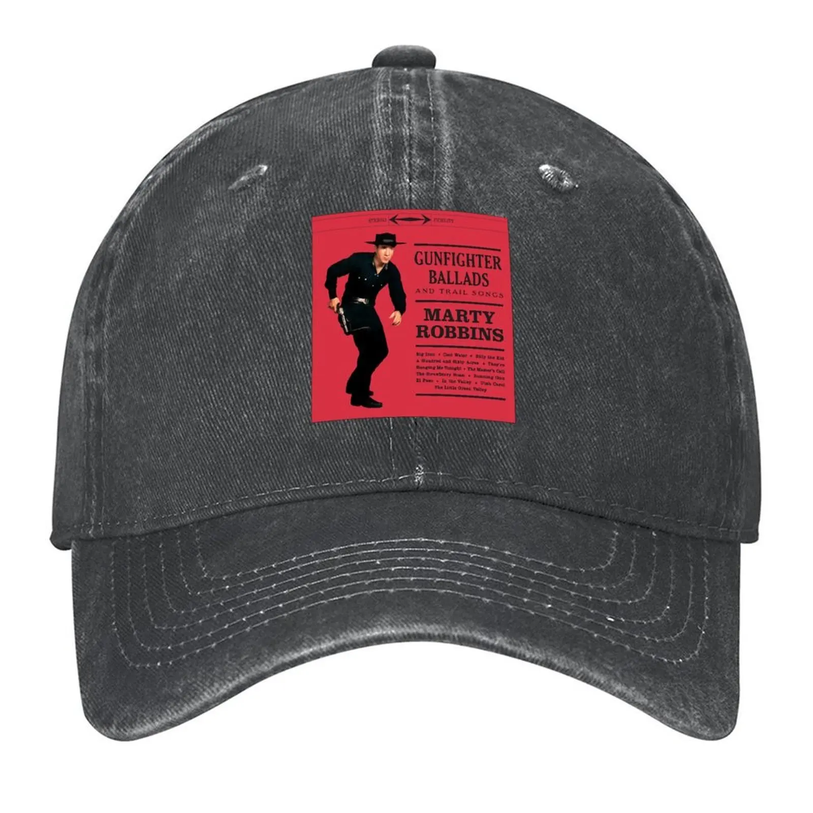 

Marty Robbins Gunfighter Ballads Baseball Cap Vintage fashionable summer hat foam party Hat Designer Man Women's