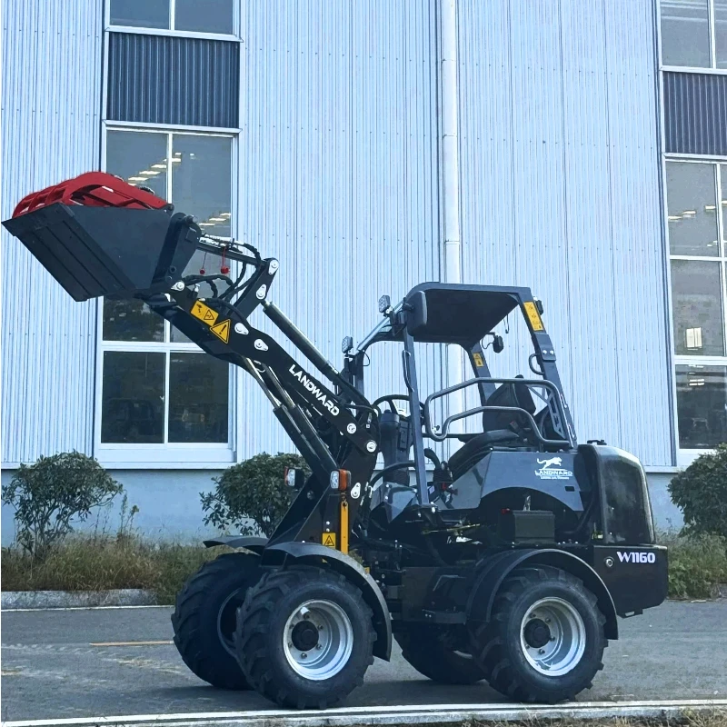 

Customized 2 Ton Mini Loader Articulated Front End Loader Diesel Europe Hydraulic 800kg Tractor New Mini Wheel Loaders Hot Sale