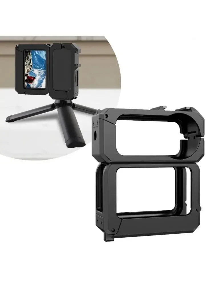 Cage de protection d'extension pour DJI OSMO Nano, cadre de trépied de caméra à dégagement rapide en alliage d'aluminium noir pour accessoires DJI OSMO Nano