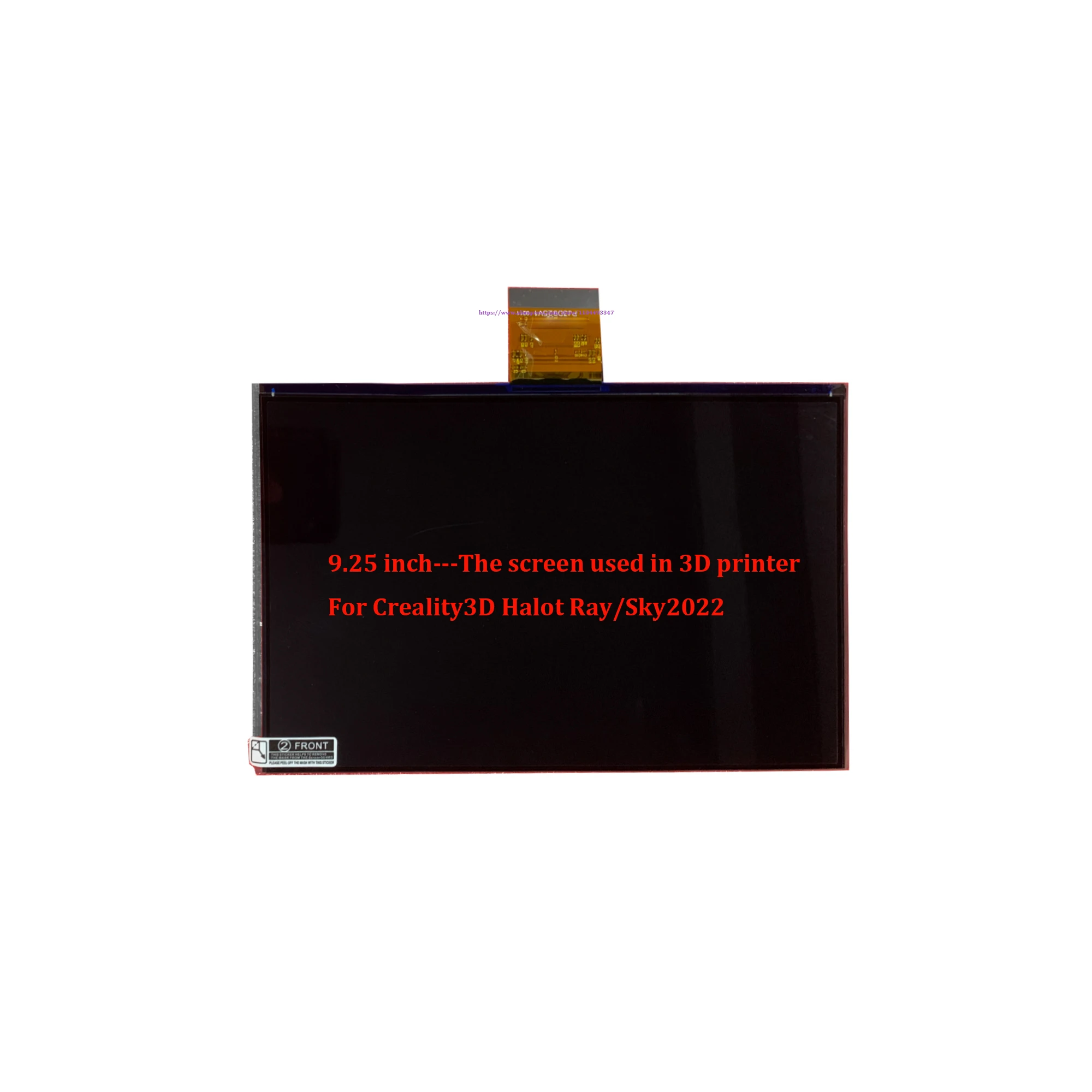 9.25 inch 6k screen used in 3D printer for Creality3D Halot Ray/Sky2022 lcd accessory spare parts consumables display