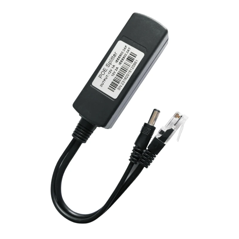 Imagem -03 - Módulo Padrão 48v 52v da Fonte de Alimentação do Divisor do Ponto de Entrada a 5v 9v 12v 18v 24v Gigabit Poe Splitter