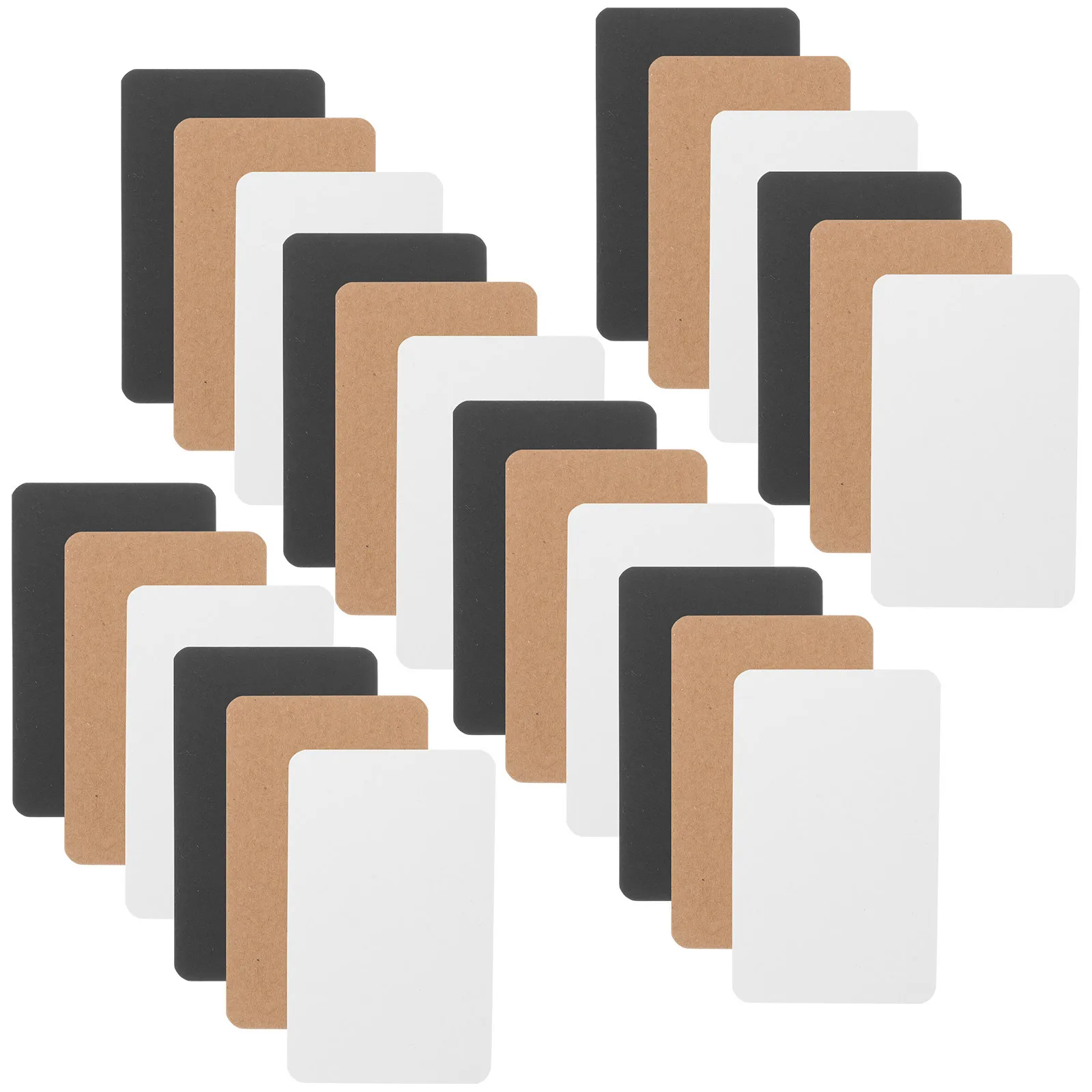 300 قطعة من بطاقات الملاحظات الورقية، بطاقات إبداعية فارغة لمشاريع الكتابة اليدوية، صناعة الحرف اليدوية، حجم صغير للاستخدام في السفر