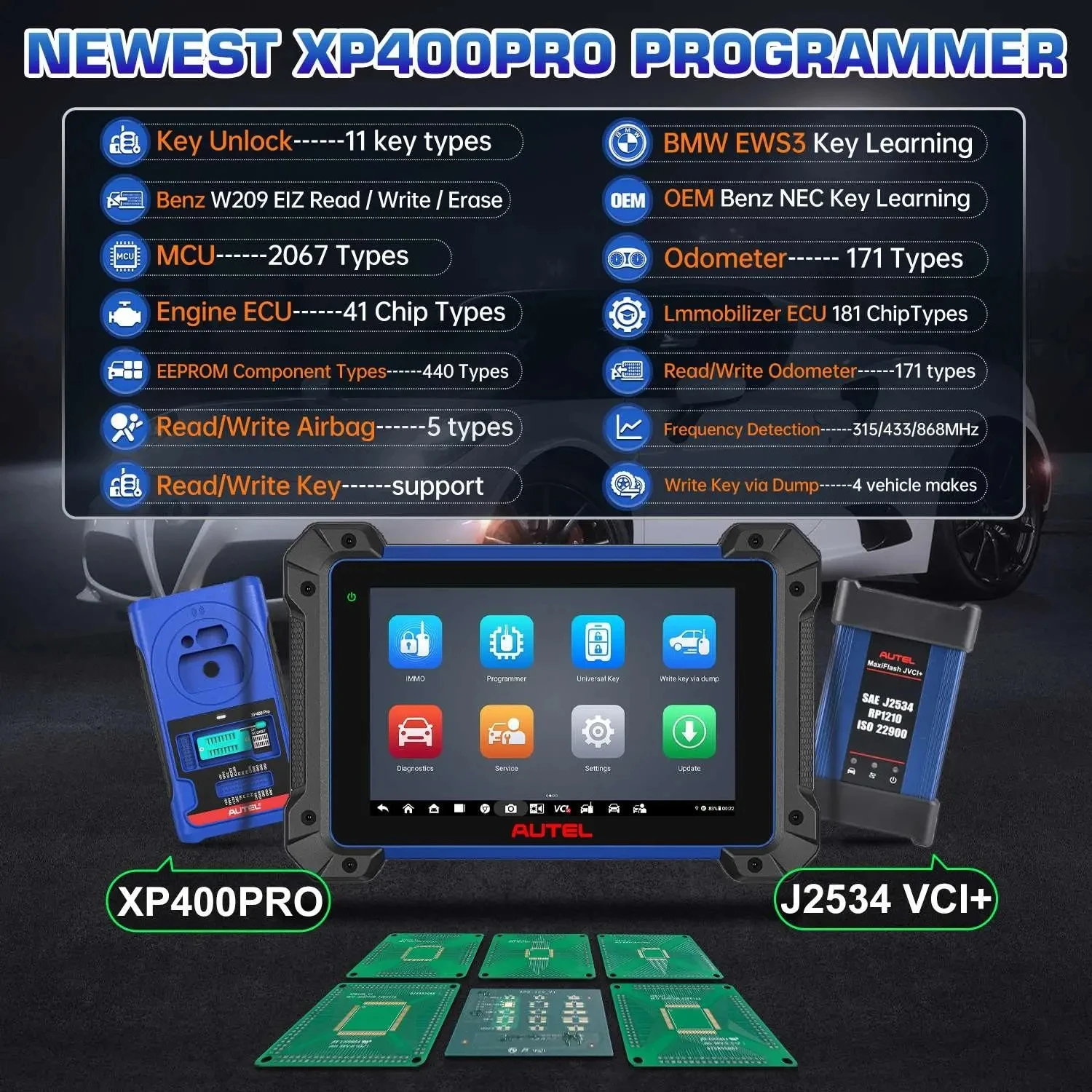 Autel MaxiIM IM608 II IM608II Key Programmer Full Systems Diagnostic Scanner Tool Upgrad of IM608 PRO IM608 OF IM608PRO XP400PRO