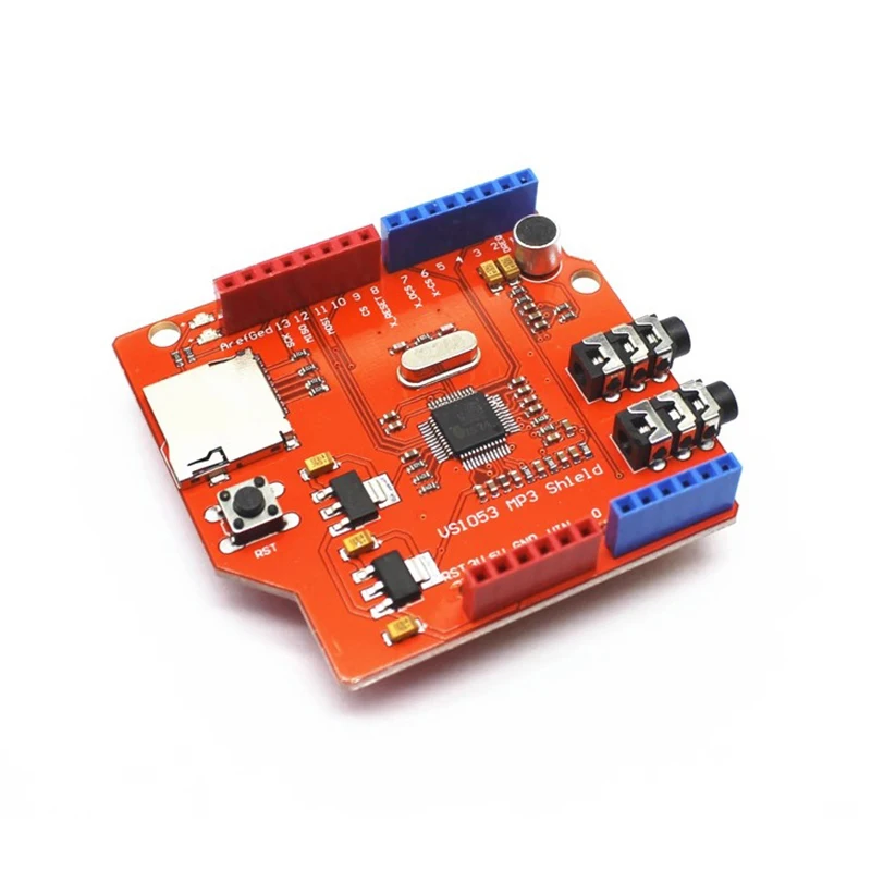 VS1053 Module VS1053 MP3 Module Development Board With Power Amplifier Decoding Board on-Board Recording Function